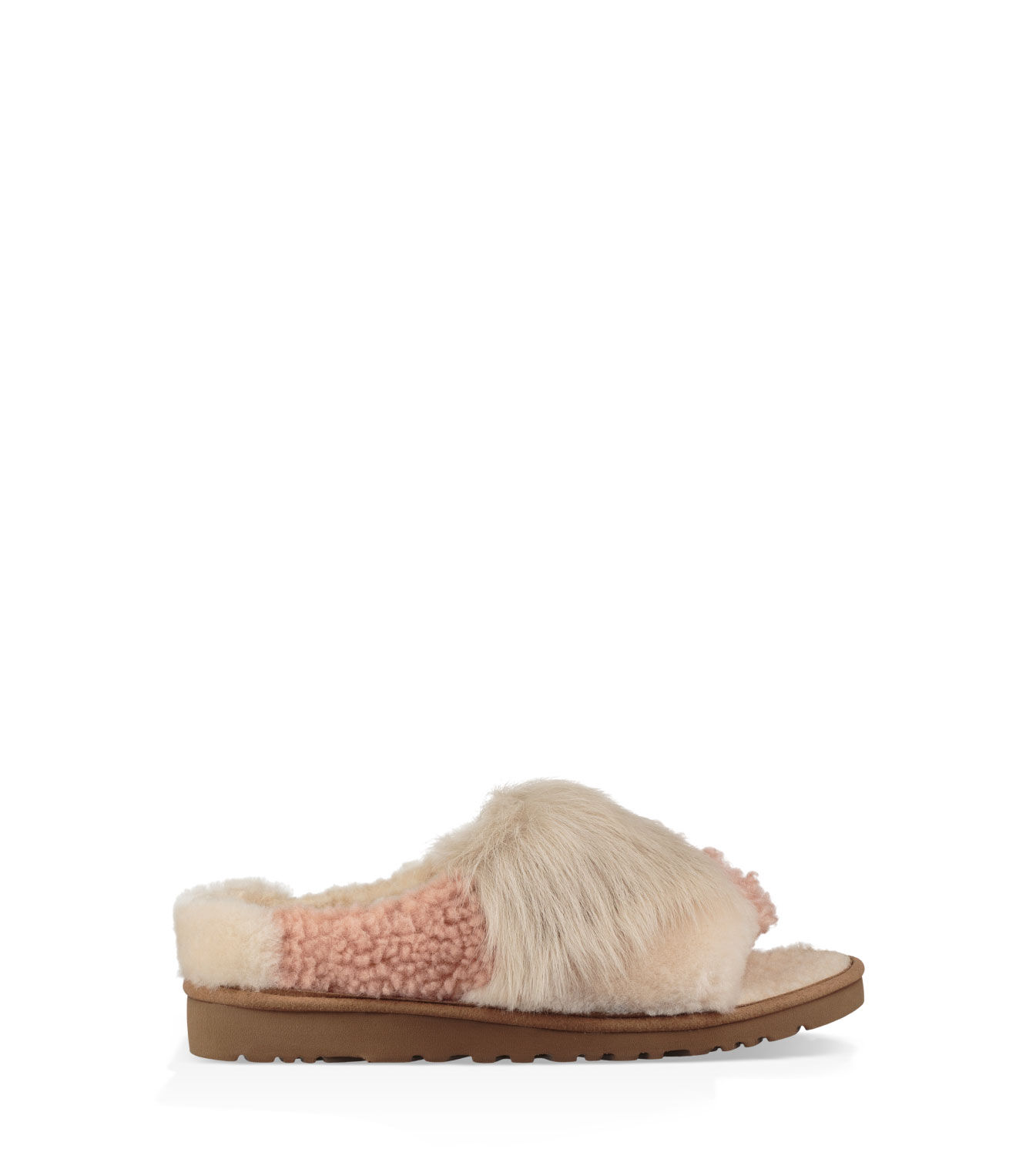 UGG® Patchwork Fluff Slide for Women 