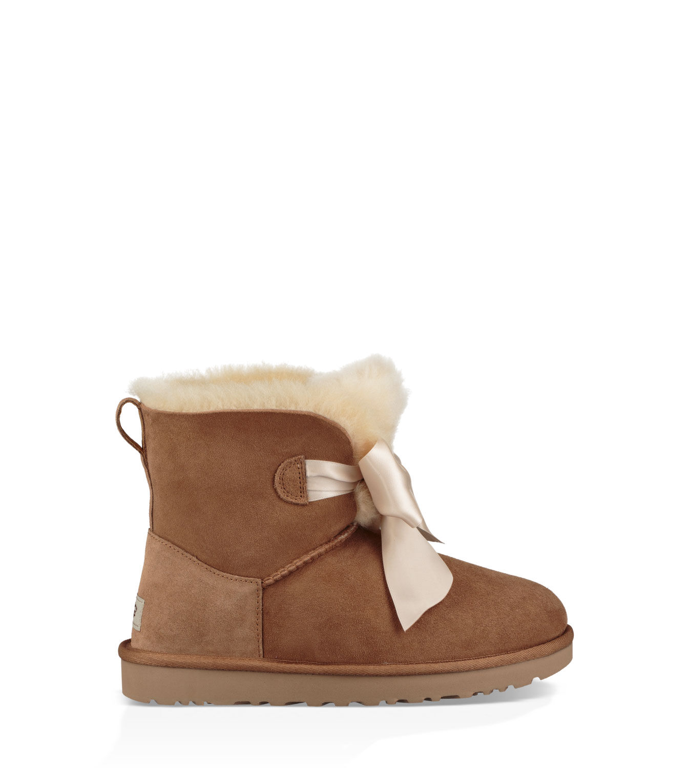 ugg women's w gita bow mini fashion boot