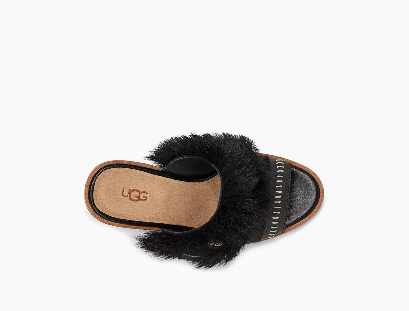 ugg fluff punk slingback