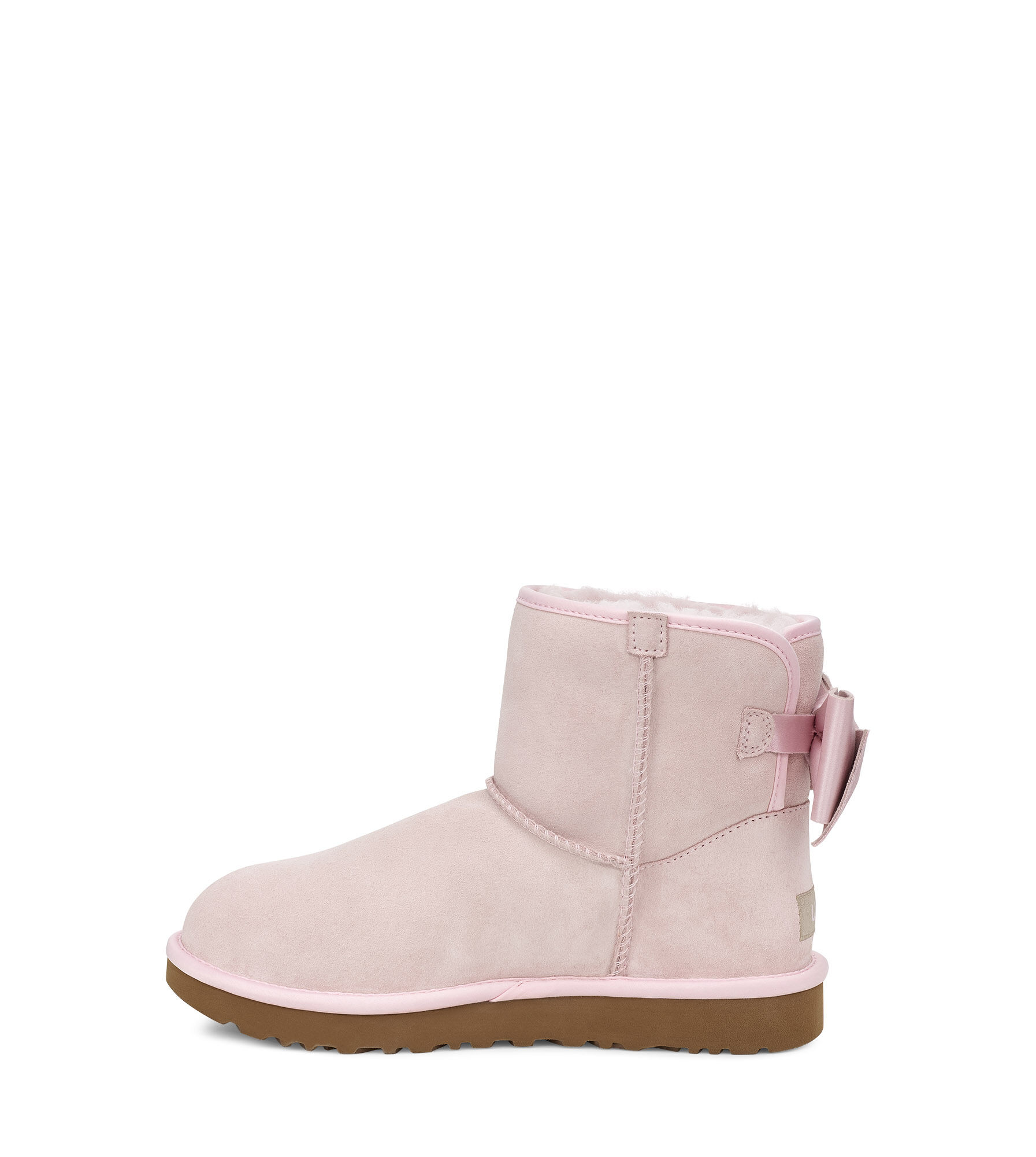 Classic mini satin bow boot sale