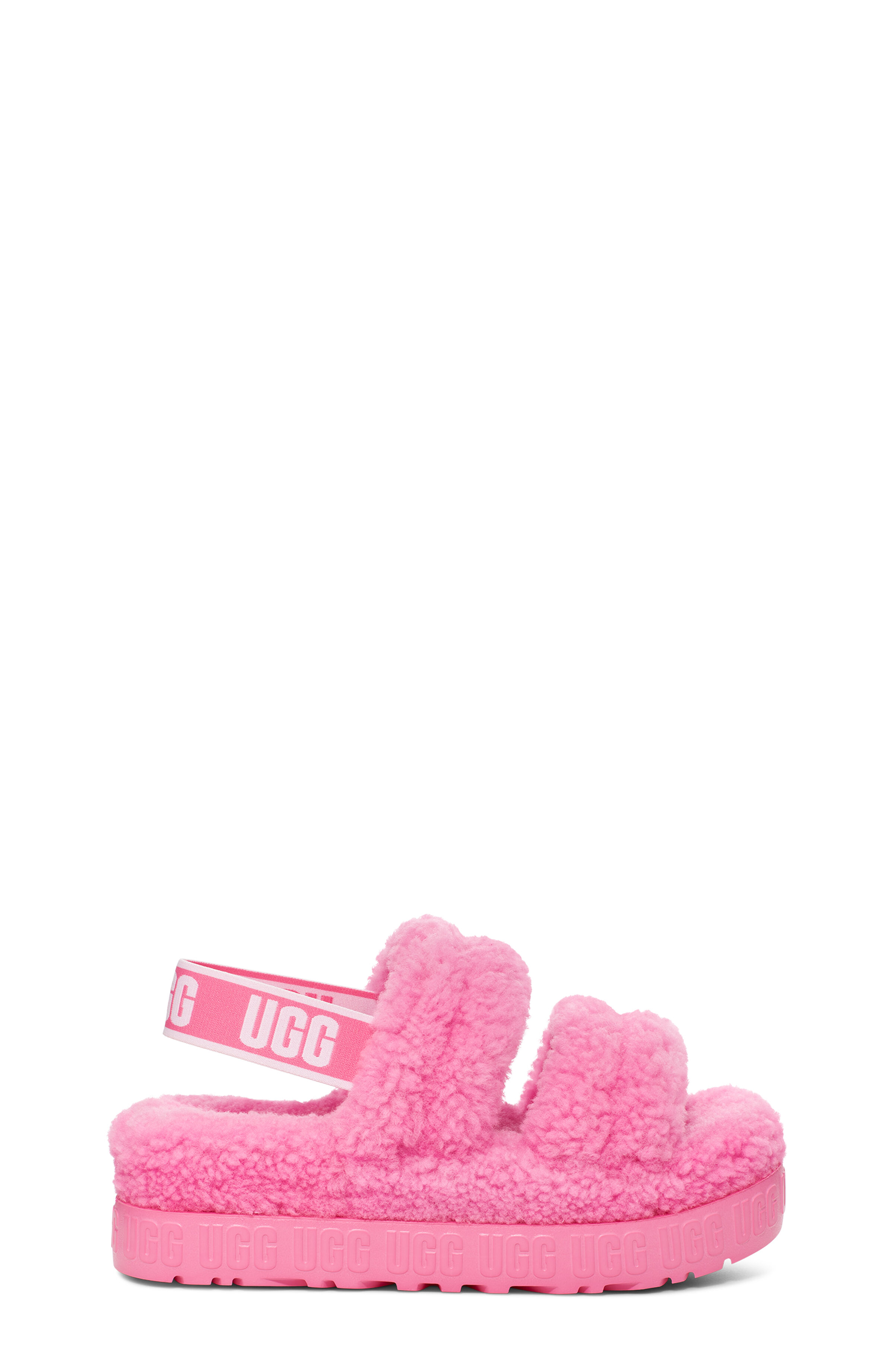 ugg fluffy slippers size 4