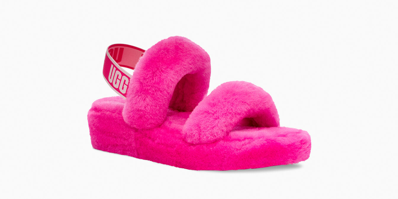 ugg oh yeah slides red