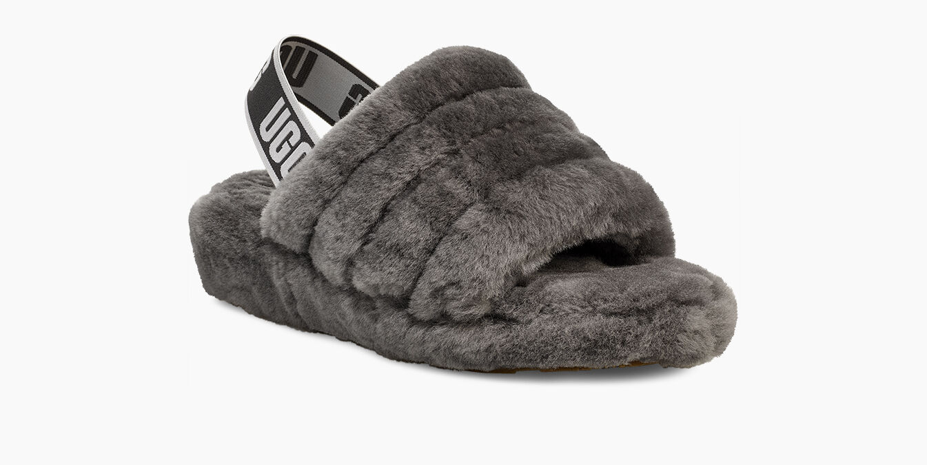 ugg fluff yeah logo slide