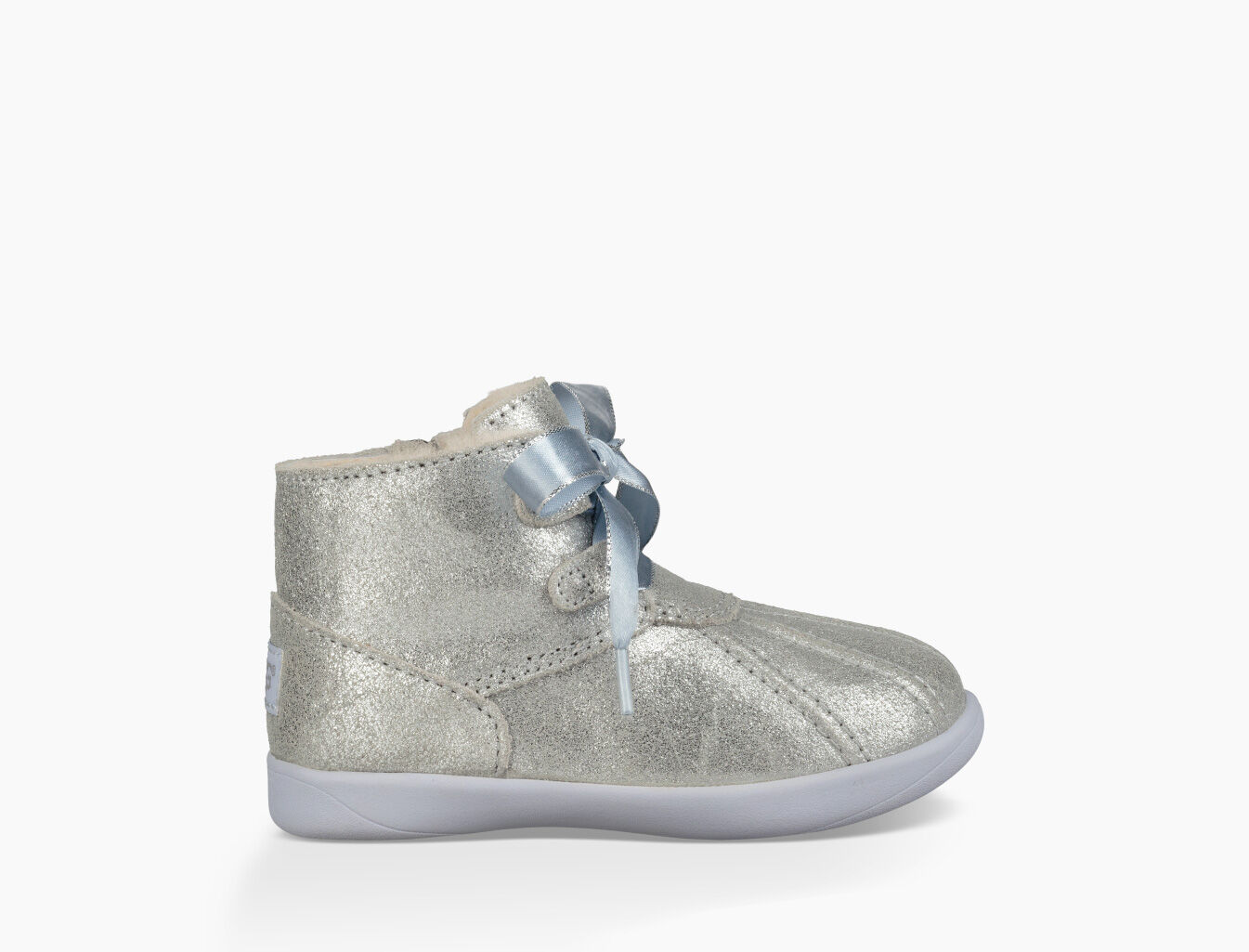 silver ugg trainers