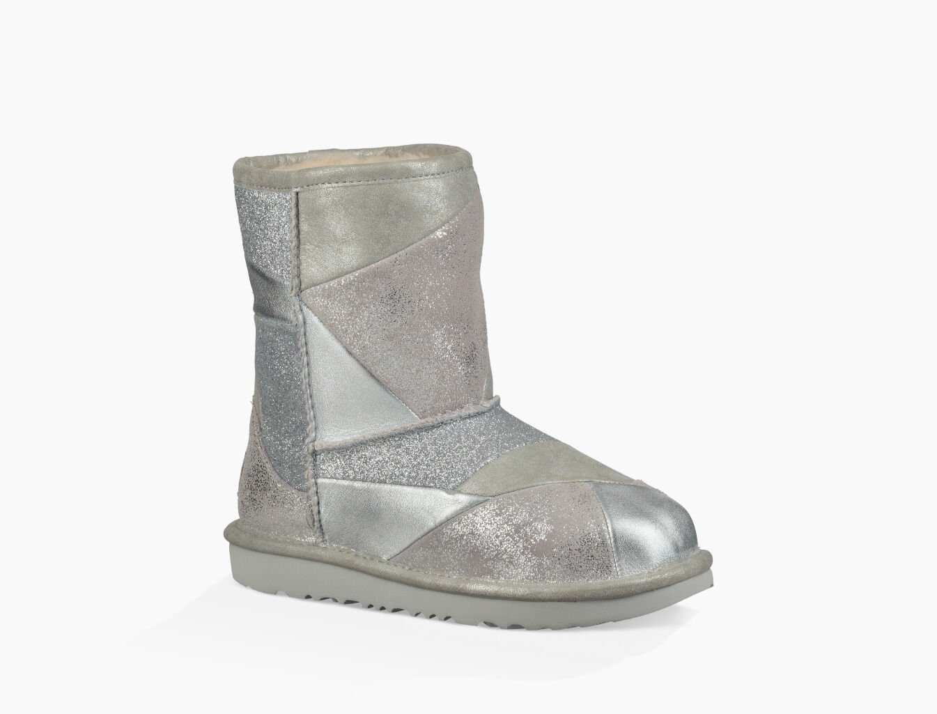 ugg glitter patchwork boots