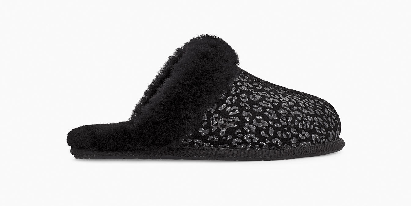 ugg scuffette leopard slippers