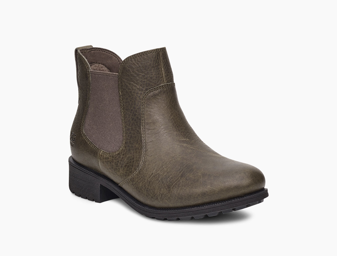 bonham uggpure lined leather chelsea boot