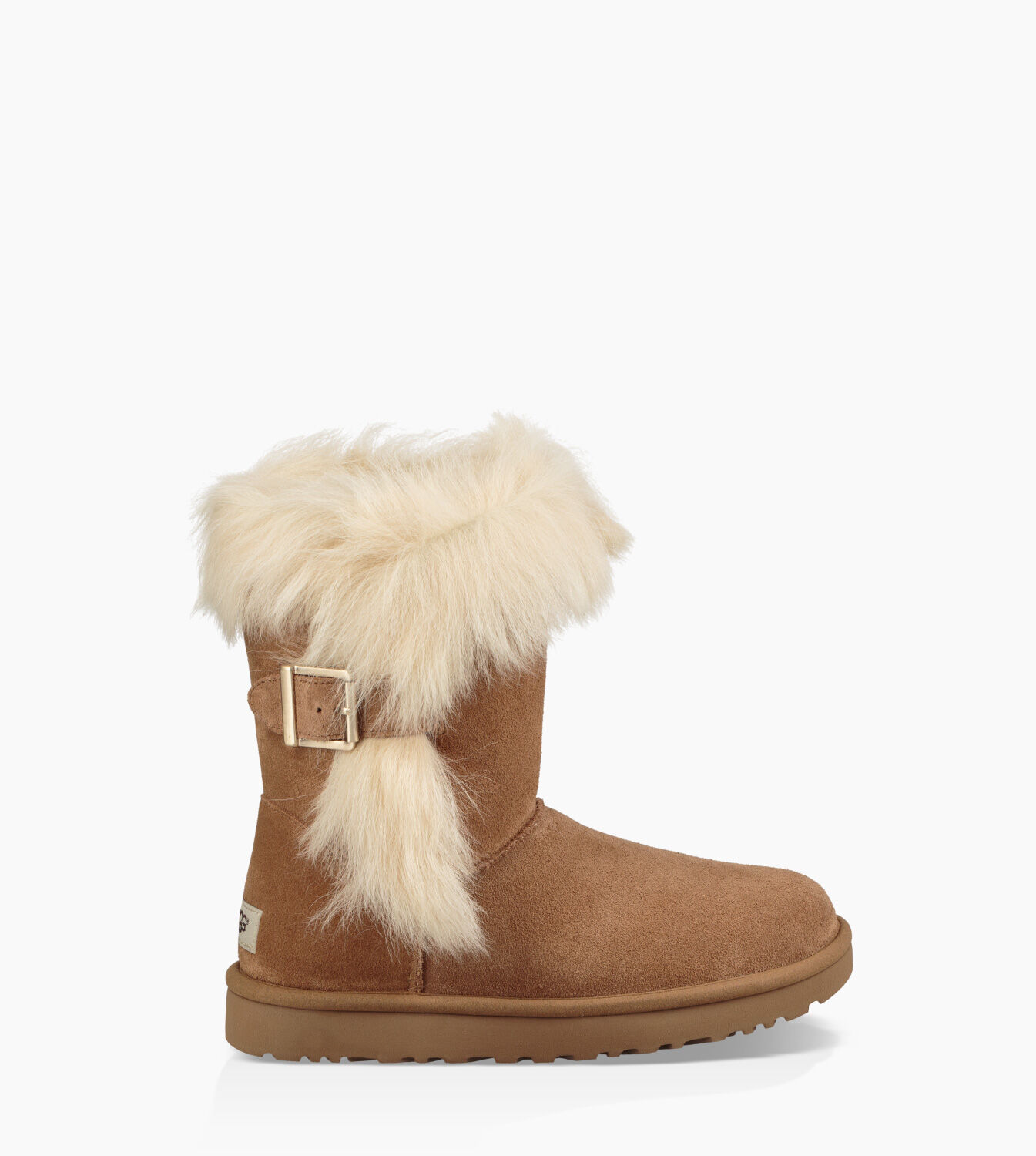 ugg boots with fur trim