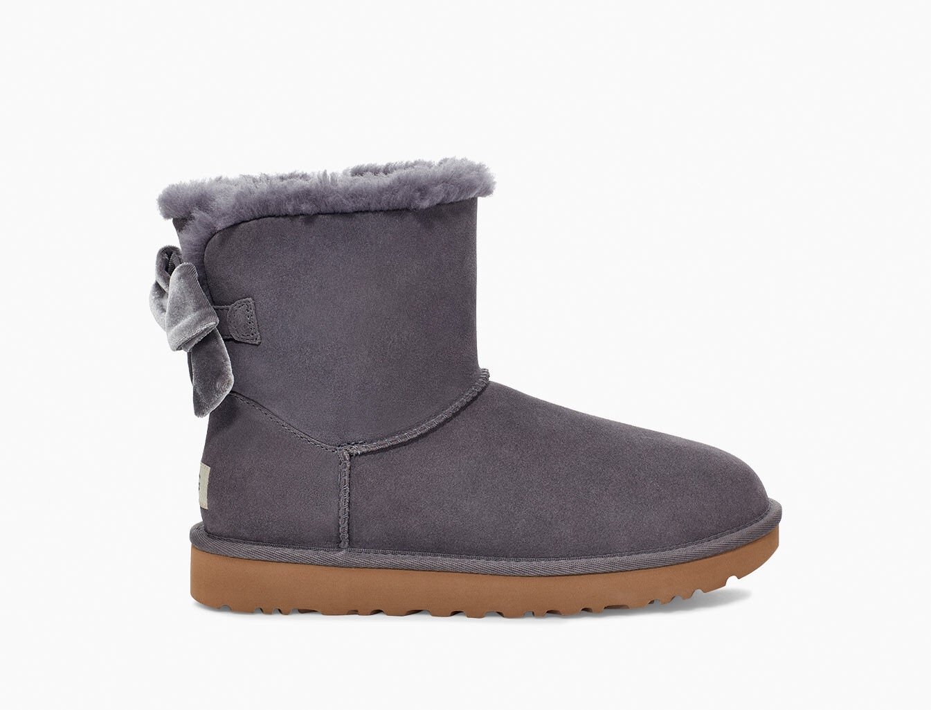 ugg mini bailey bow ii velvet ribbon