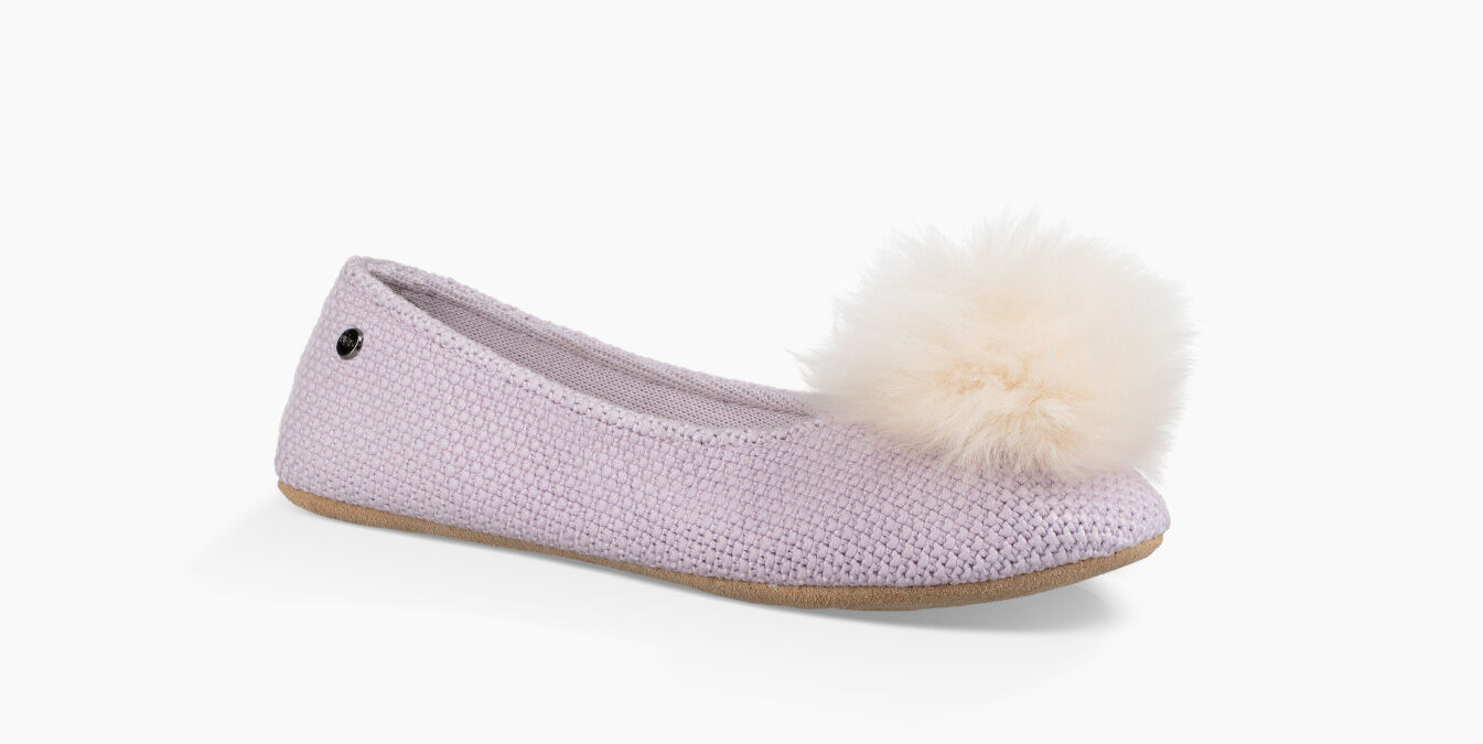 ugg andi pom pom slippers