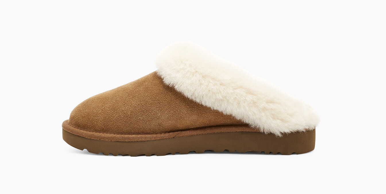 ugg cluggette shearling slide slipper