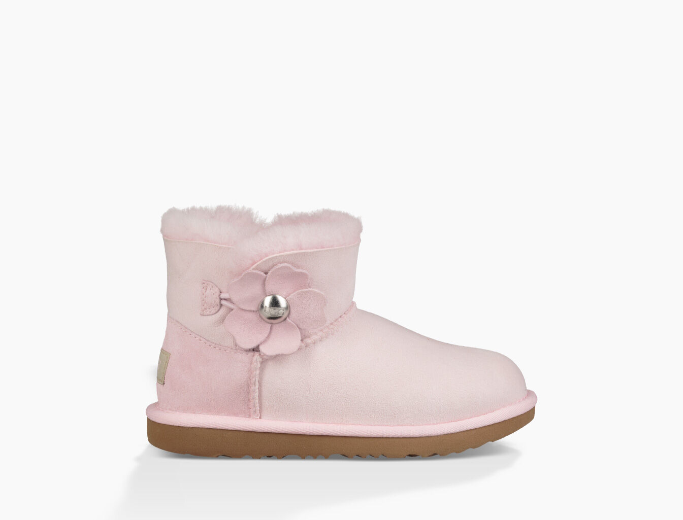 ugg mini bailey button rosa