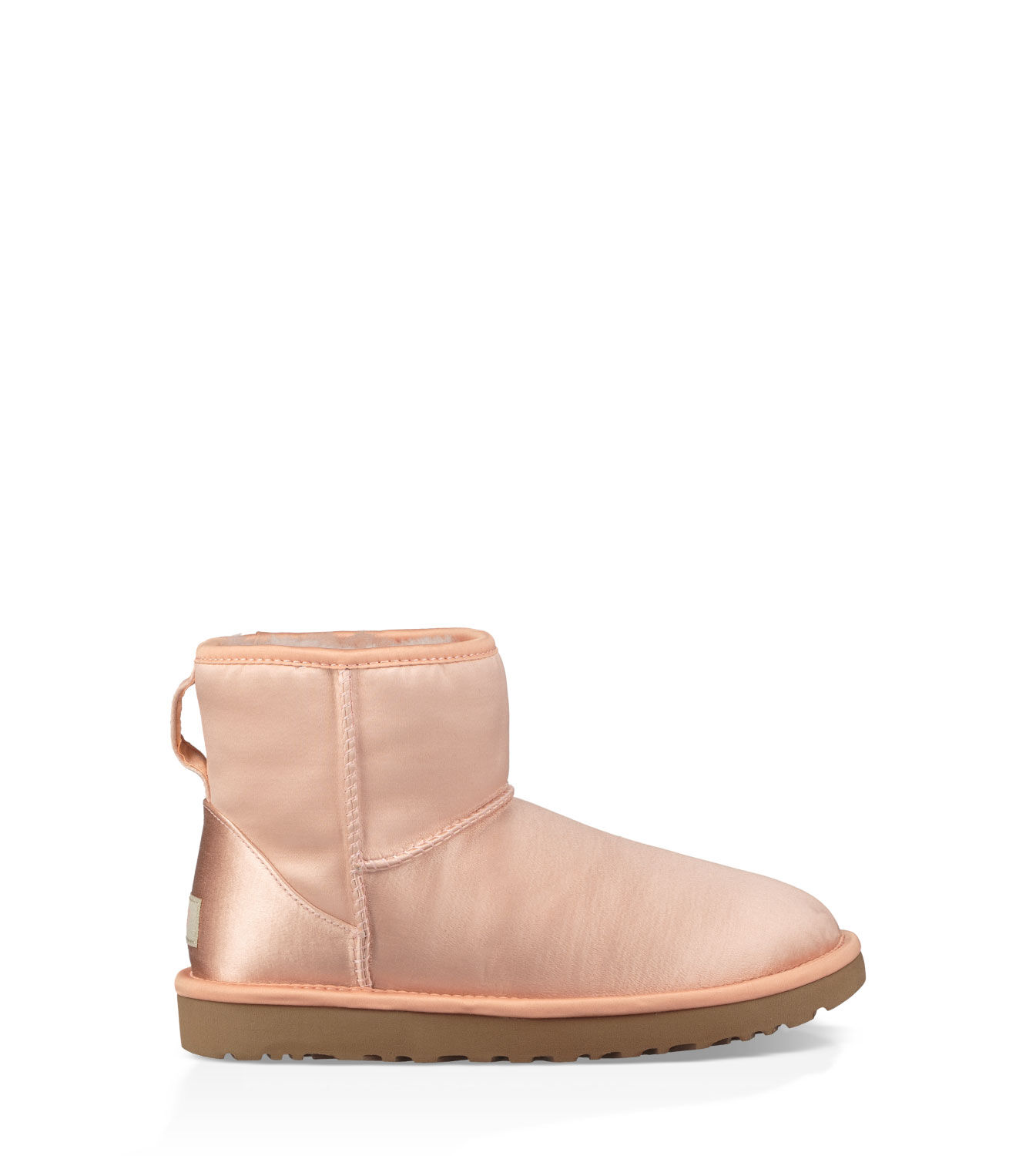classic mini satin boot