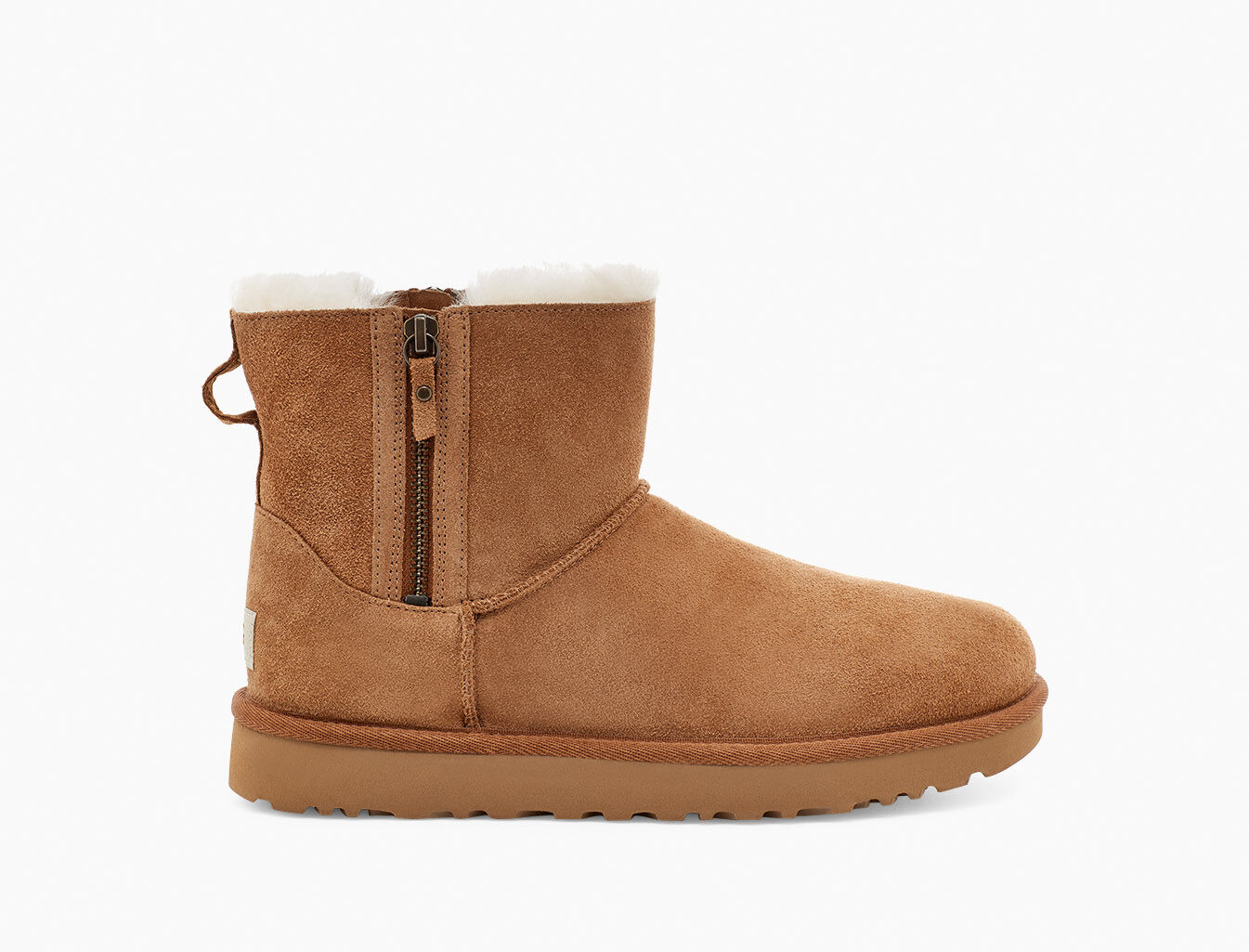 ugg classic mini double zip boots