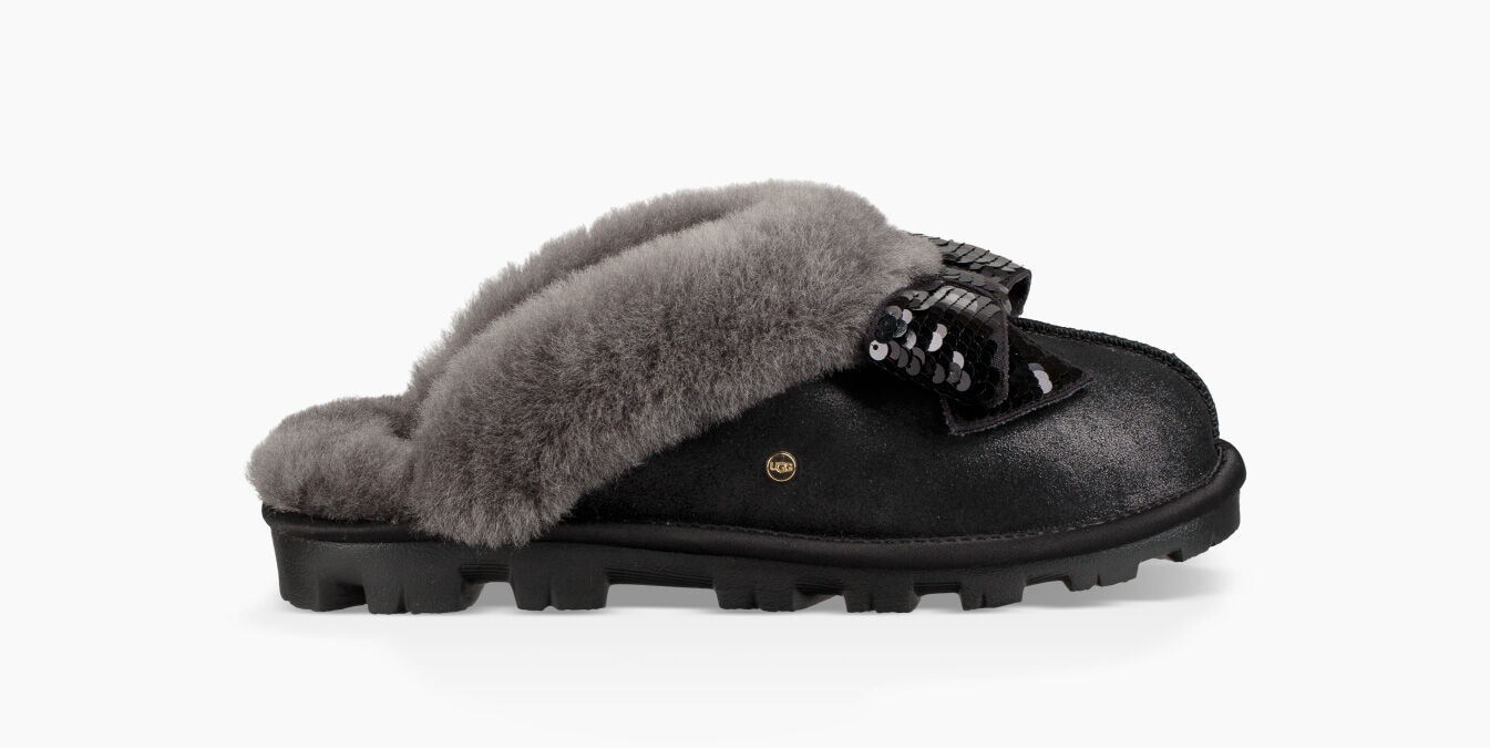 ugg coquette sequin bow slipper