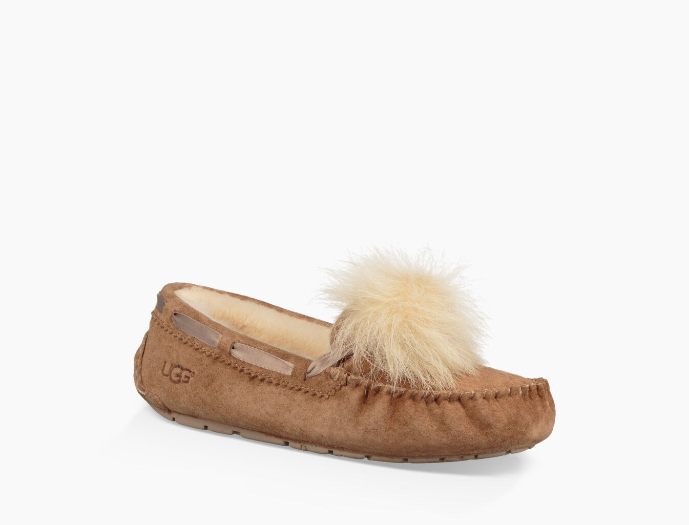 dakota pom pom ugg slippers