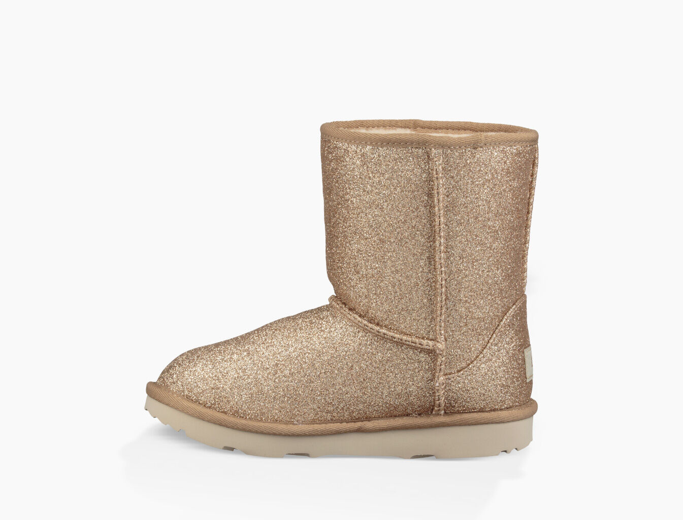 ugg classic short ii glitter boot