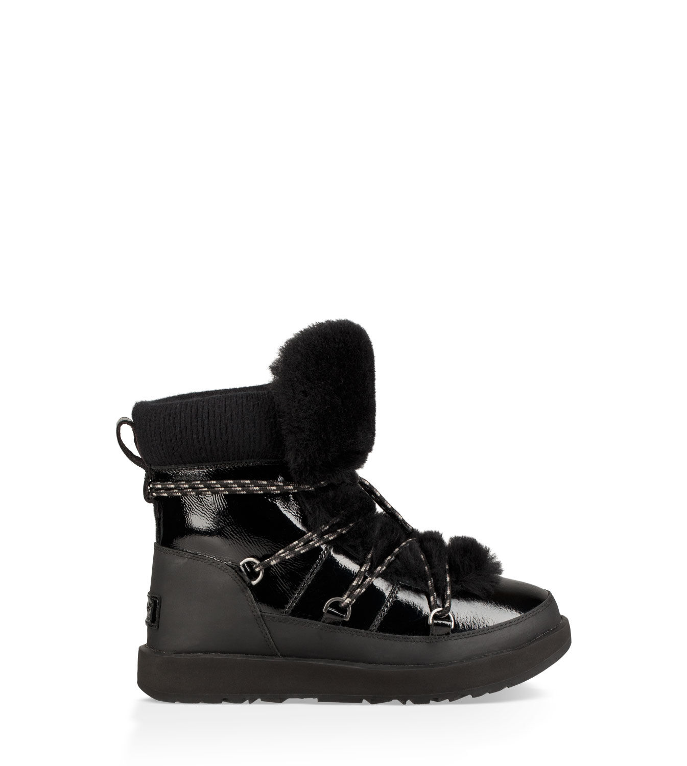 ugg black highland waterproof boots