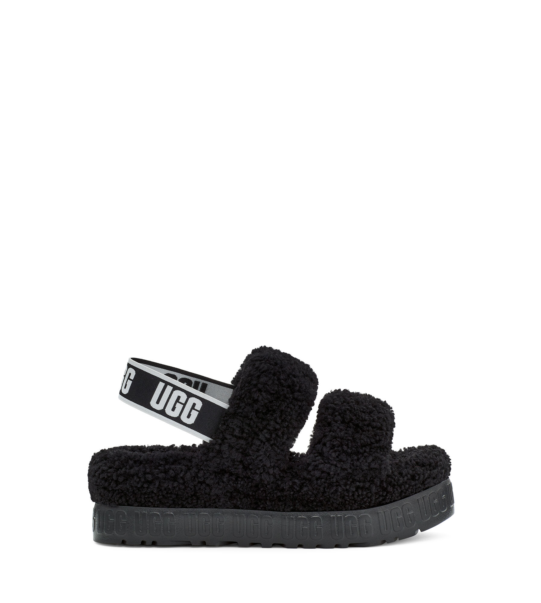 ugg fluffy slides