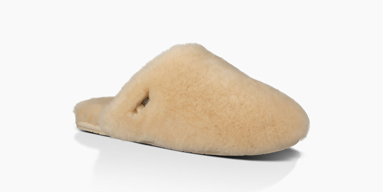 ugg fluff clog slippers