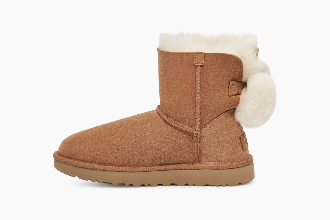 UGG® Mini Bailey Fuzzy Bow Boot for Women UGG® EU
