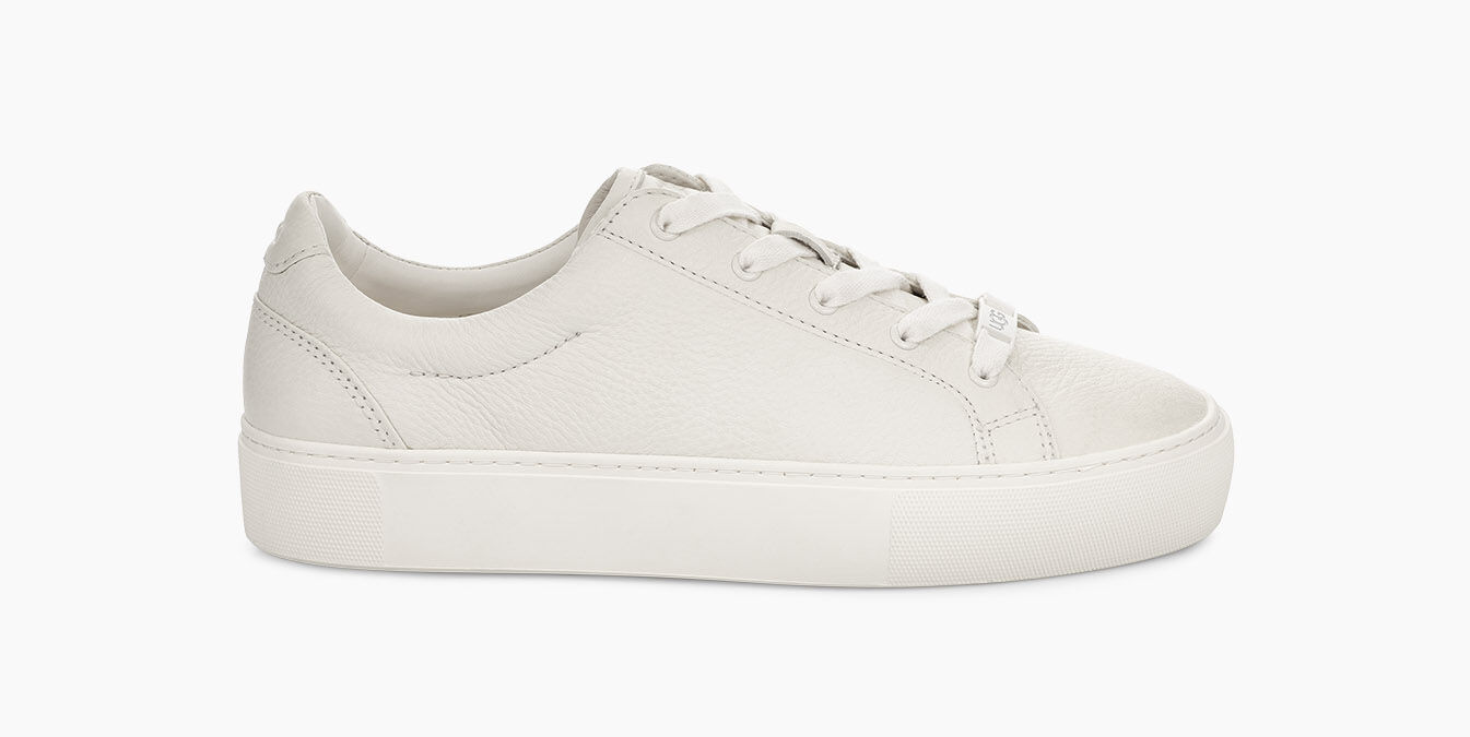 ugg white leather trainers