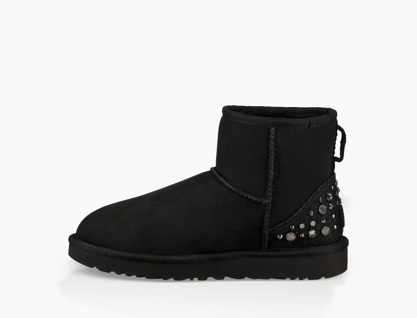 ugg mini studded bling black