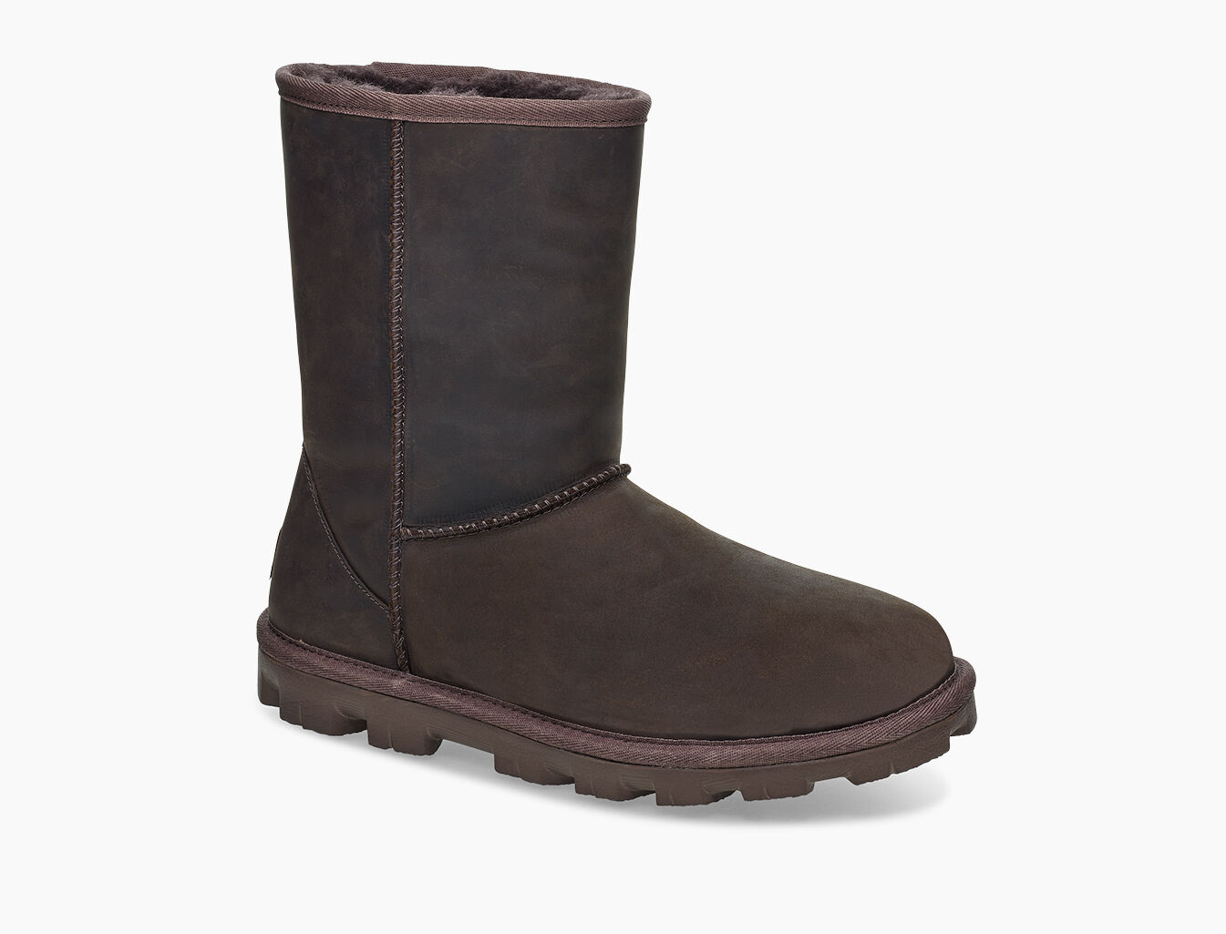 leather uggs with fur