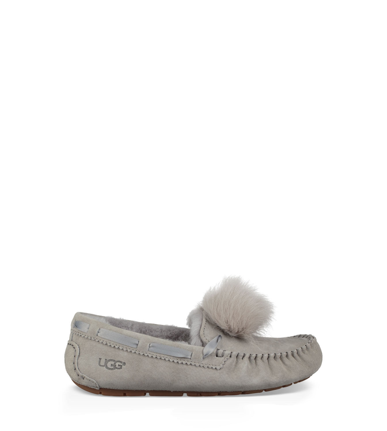 ugg dakota pom pom slipper