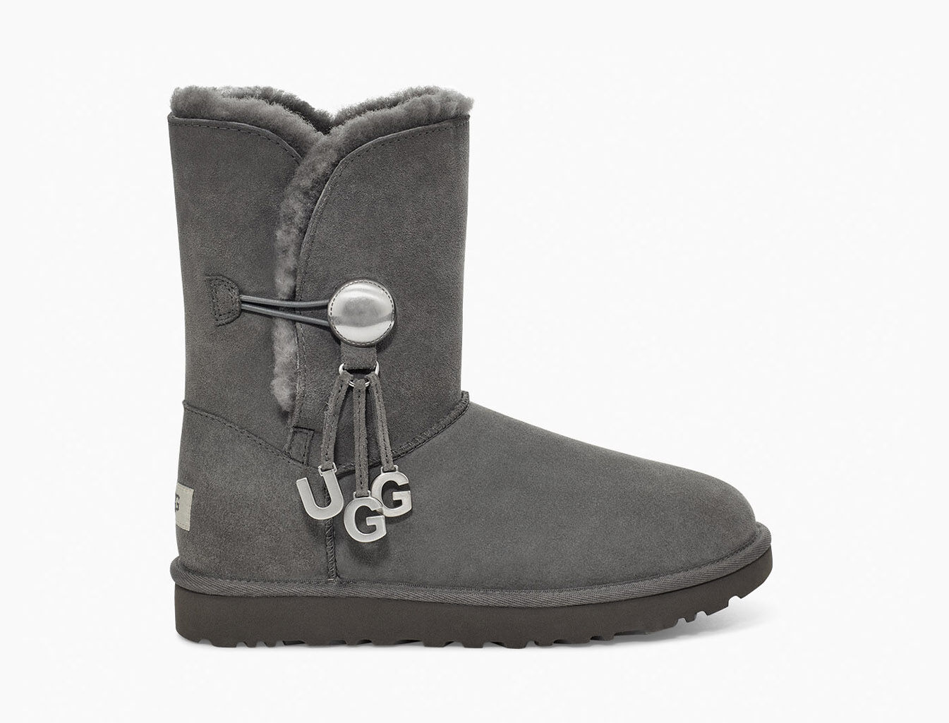 ugg bailey button grey