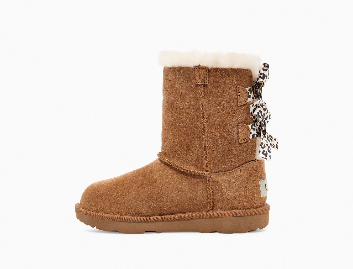 beige uggs with bows