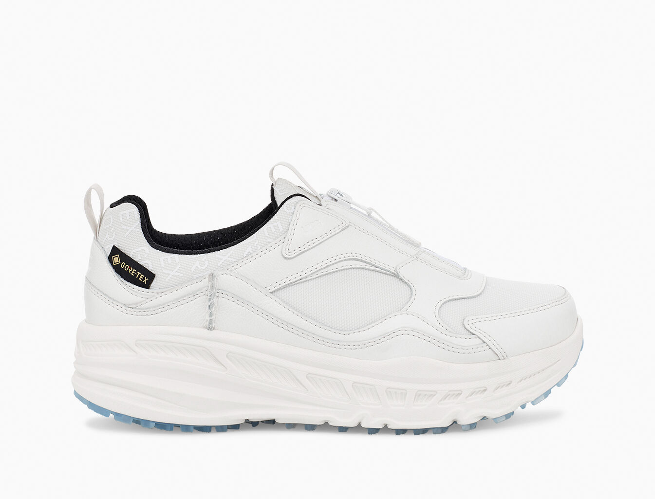 white gore tex trainers