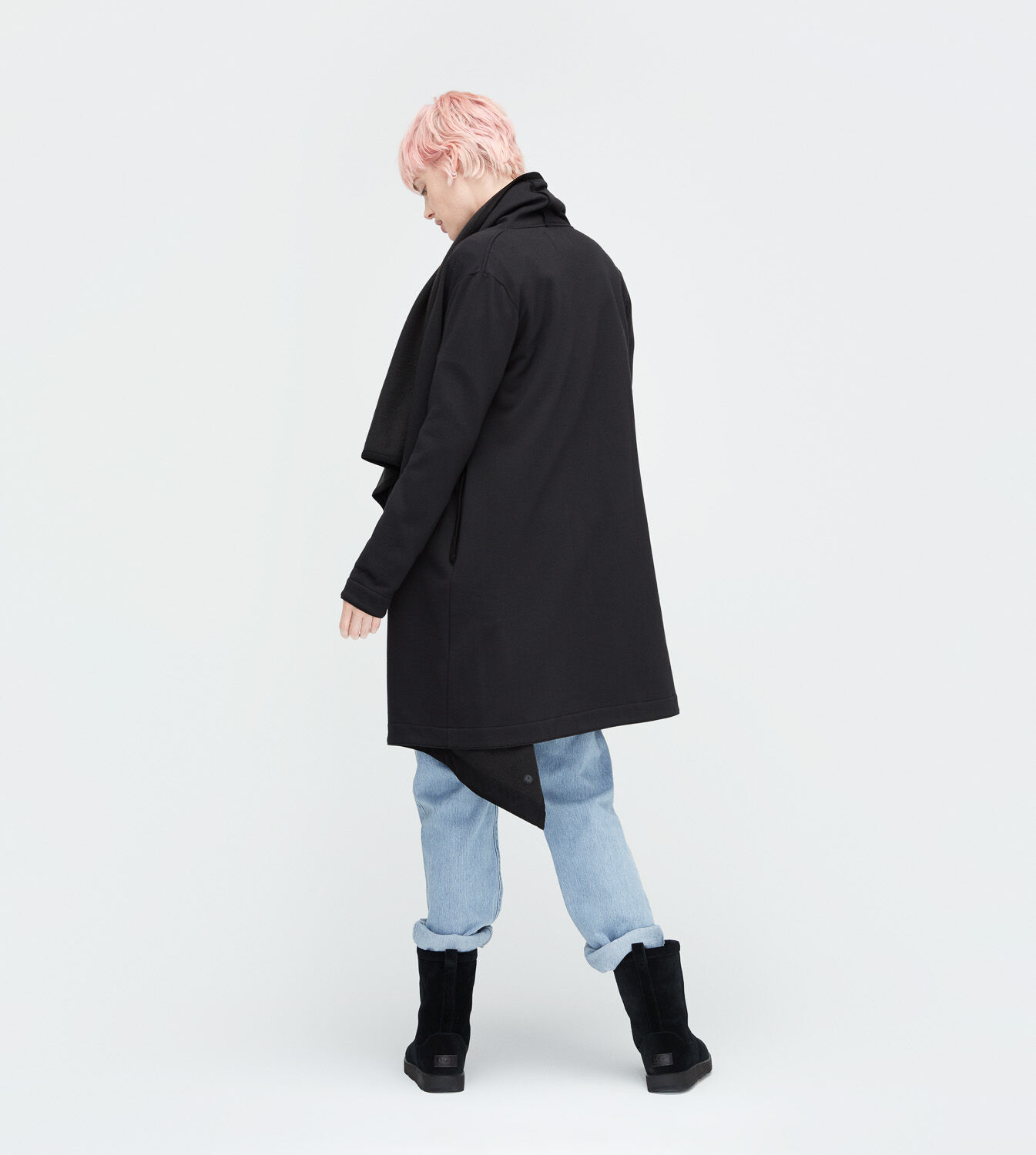 ugg fleece blanket cardigan