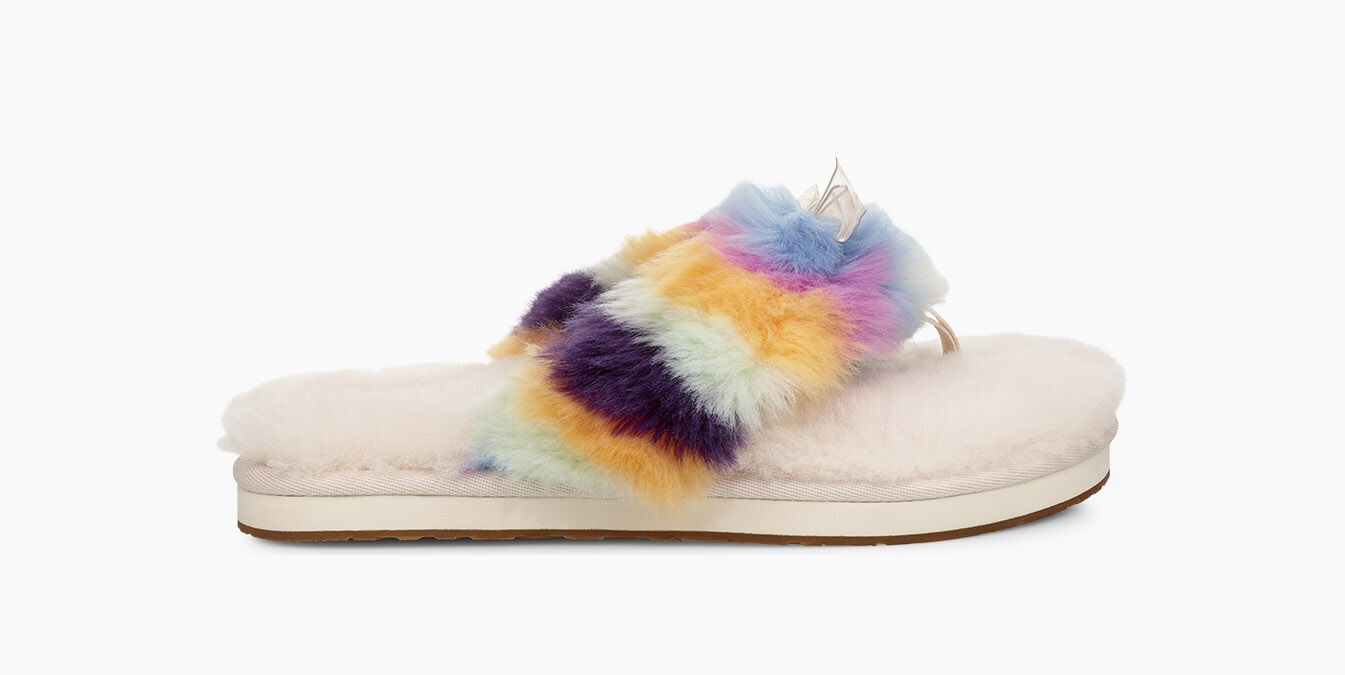 UGG® Fluff Mural Flip Flop III for 