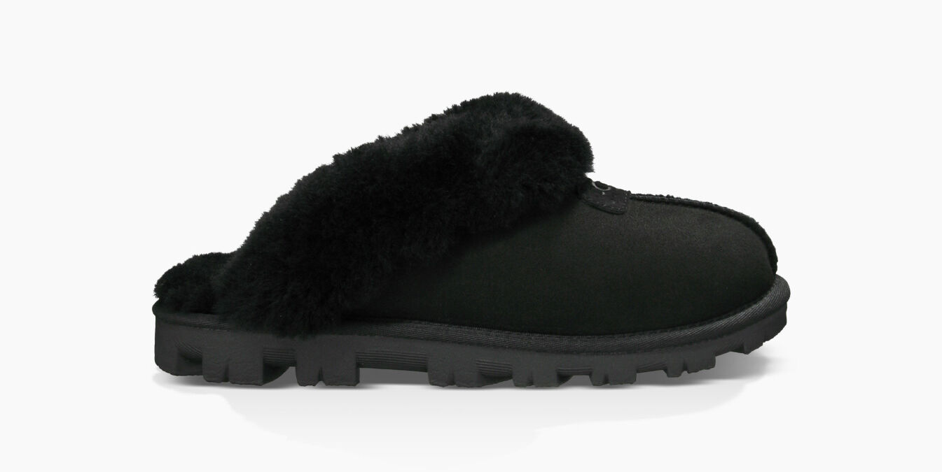 ugg coquette slipper black