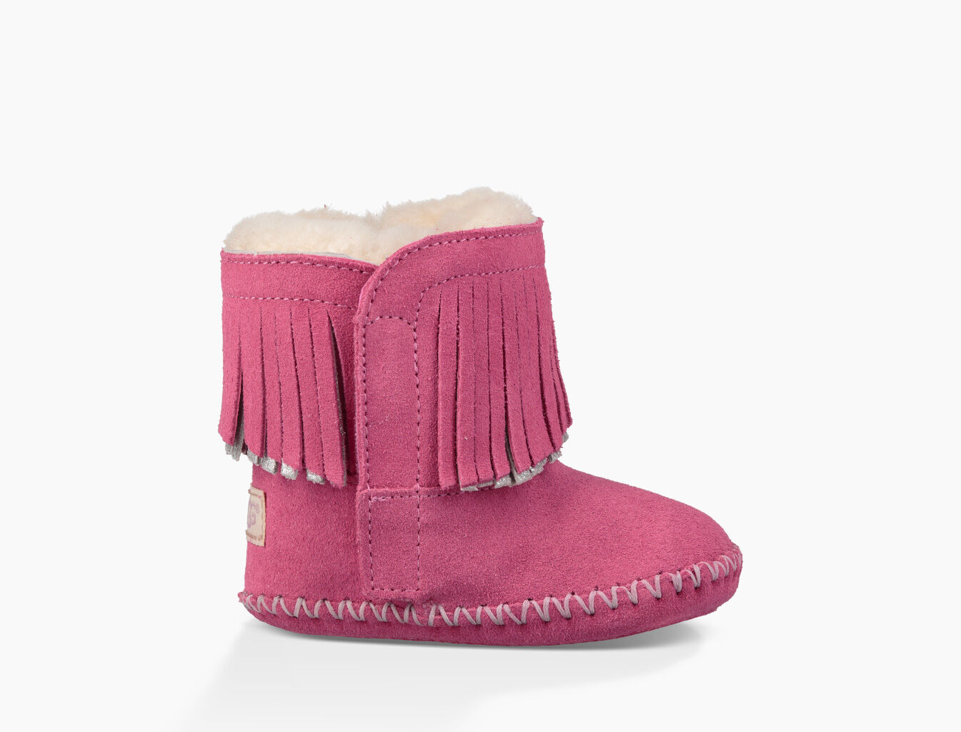 UGG® Branyon Fringe Booties for Infants 