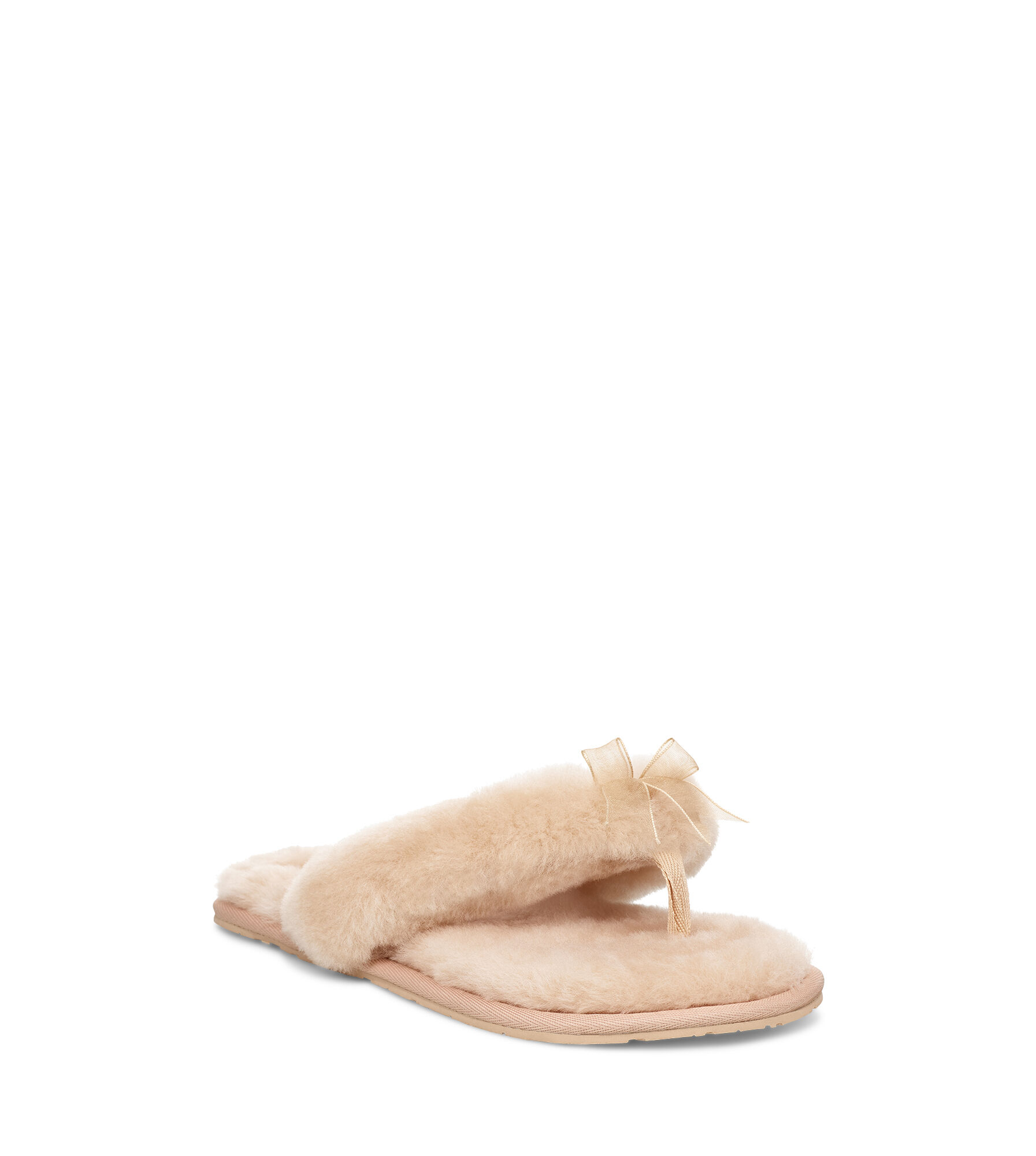 Ugg women's fluff flip flop ii slip on slipper clearance