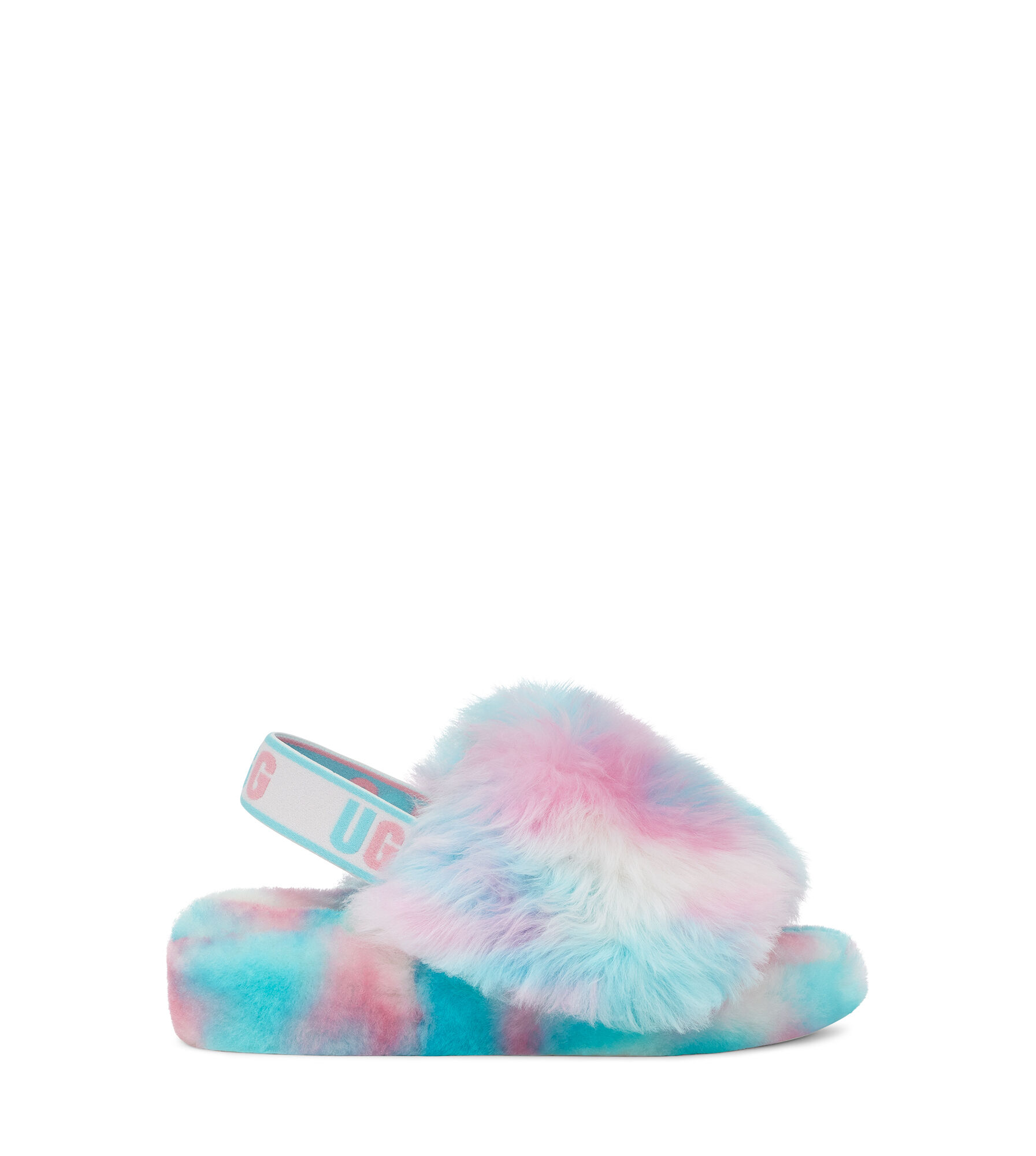 ugg fuzzy slides