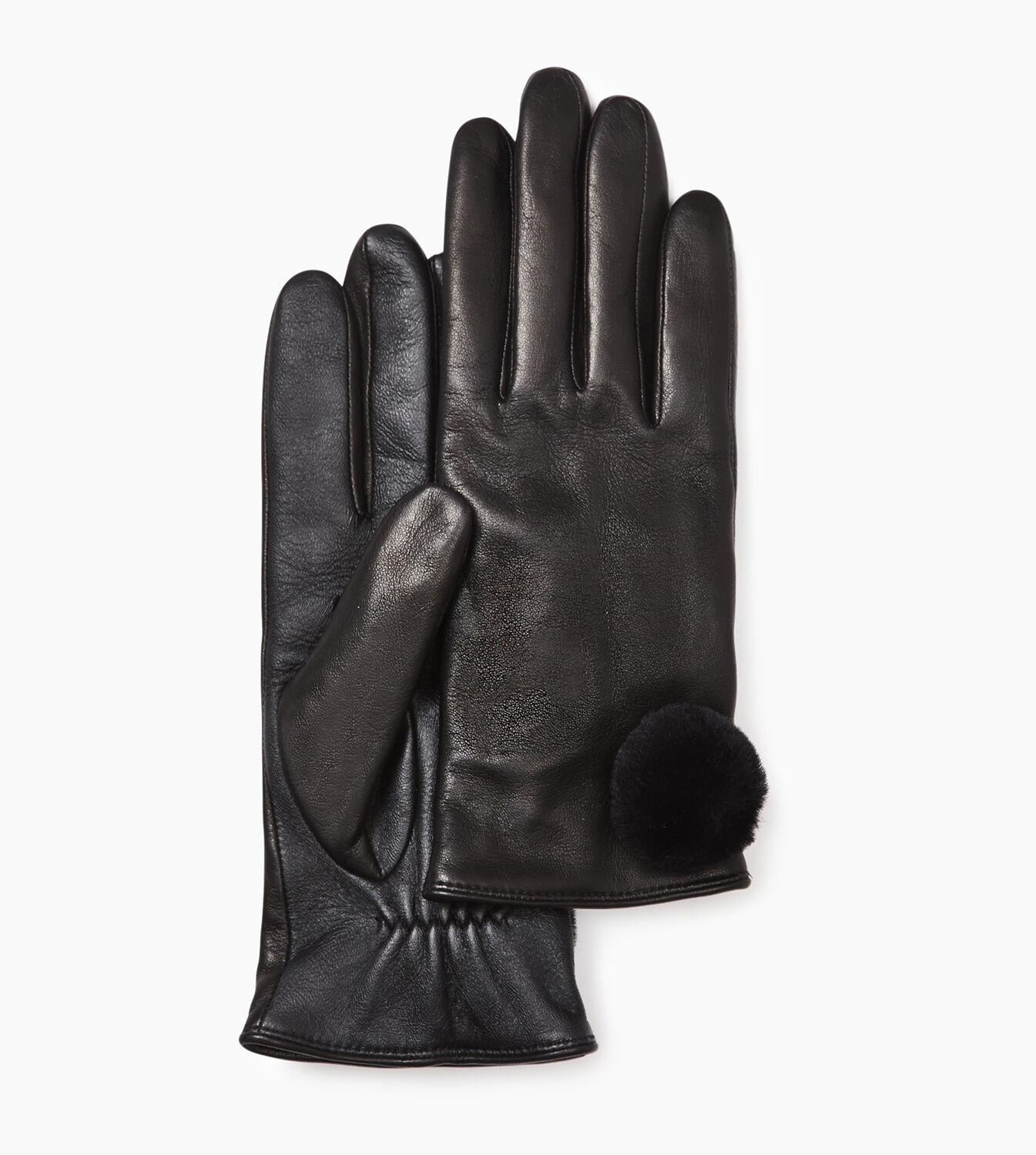 uggs black gloves