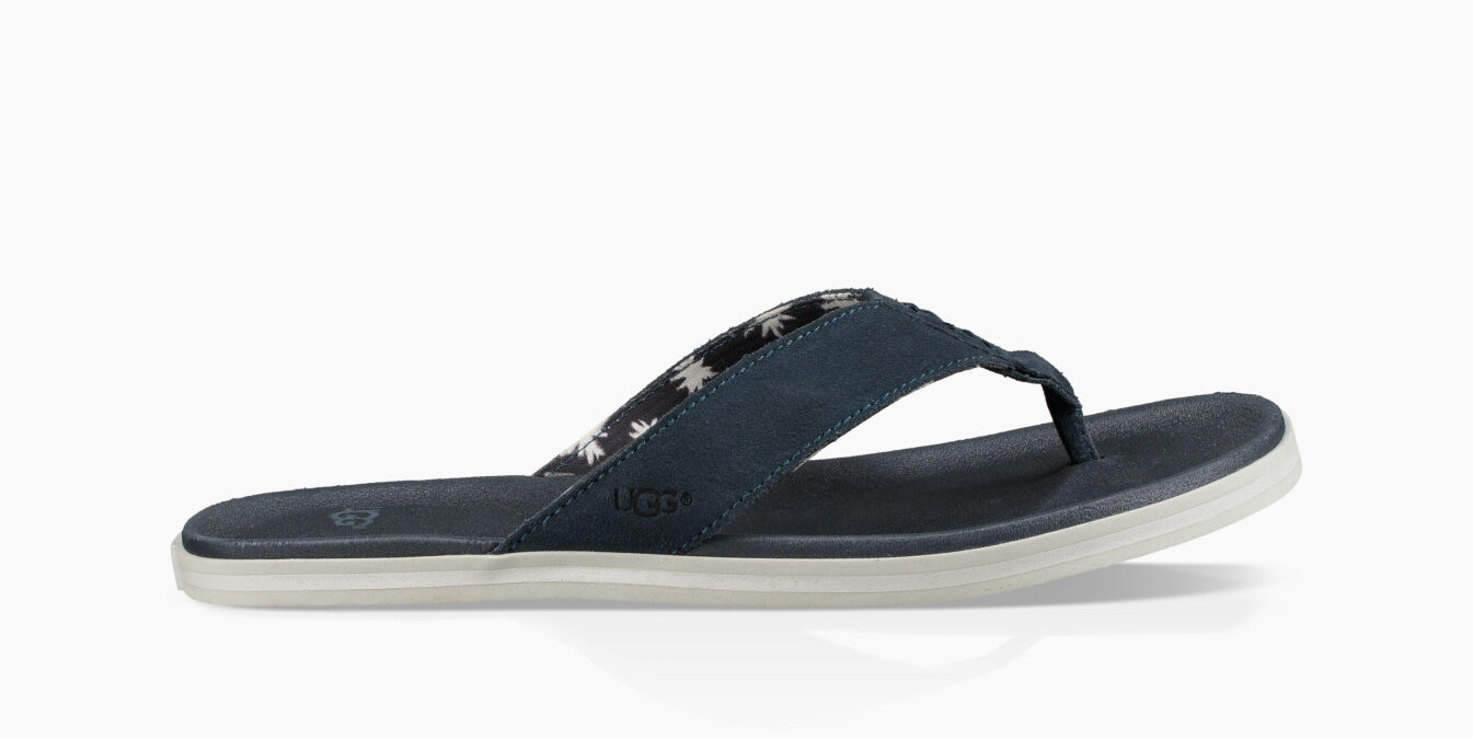 ugg suede flip flops