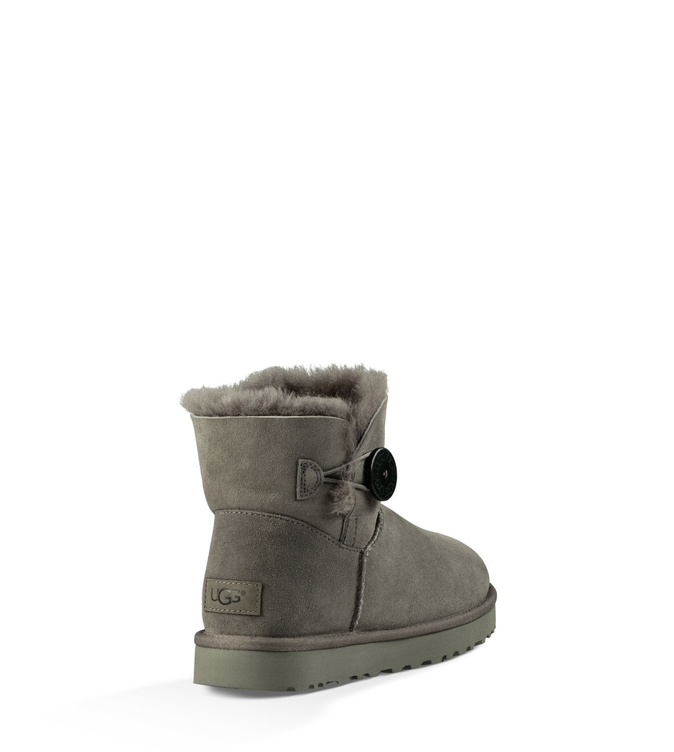 ugg neri bassi con bottone