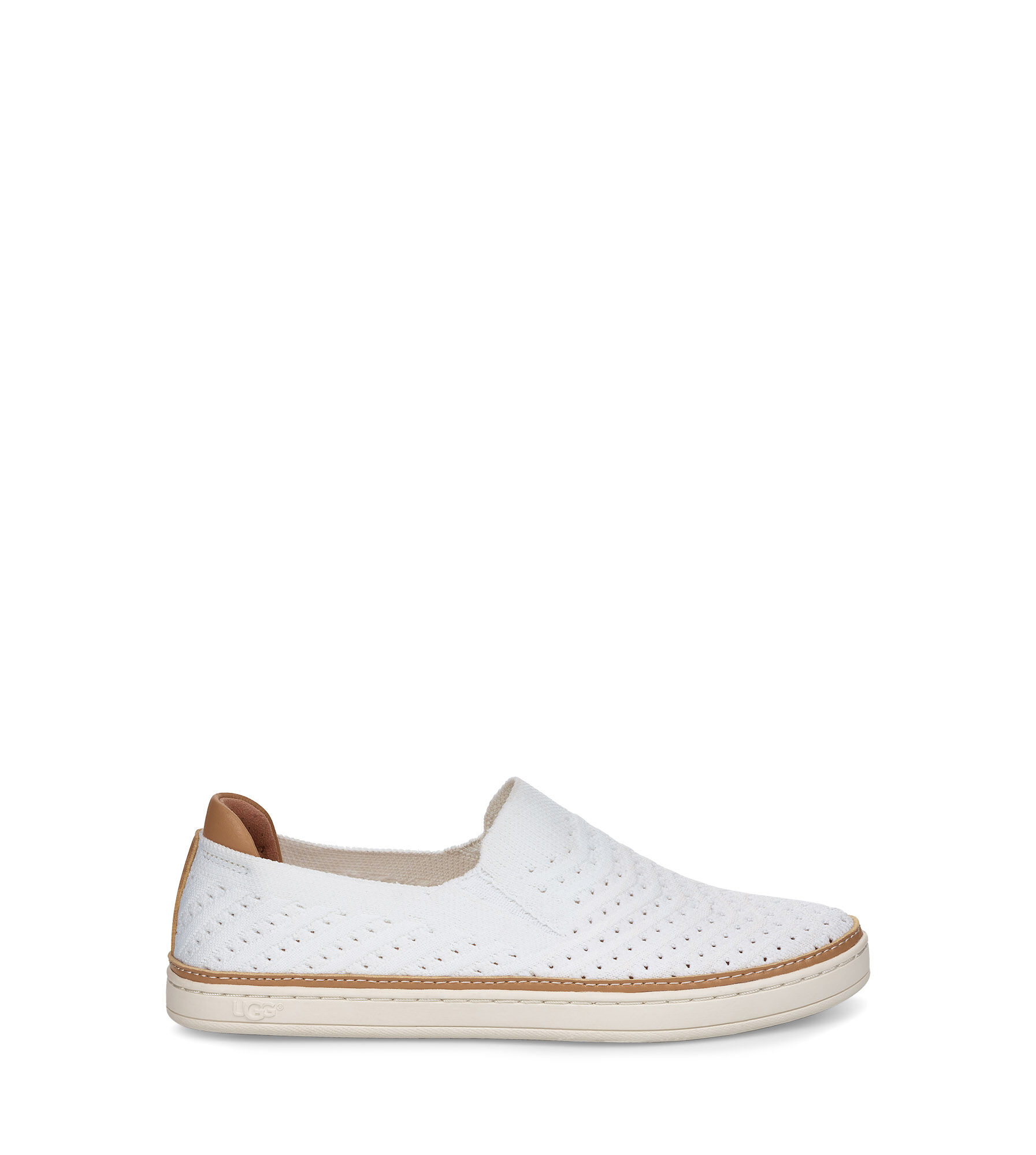 ugg sammy chevron white