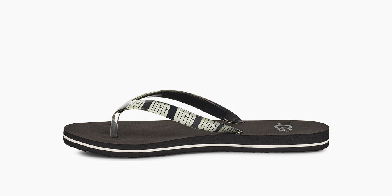ugg graphic flip flop
