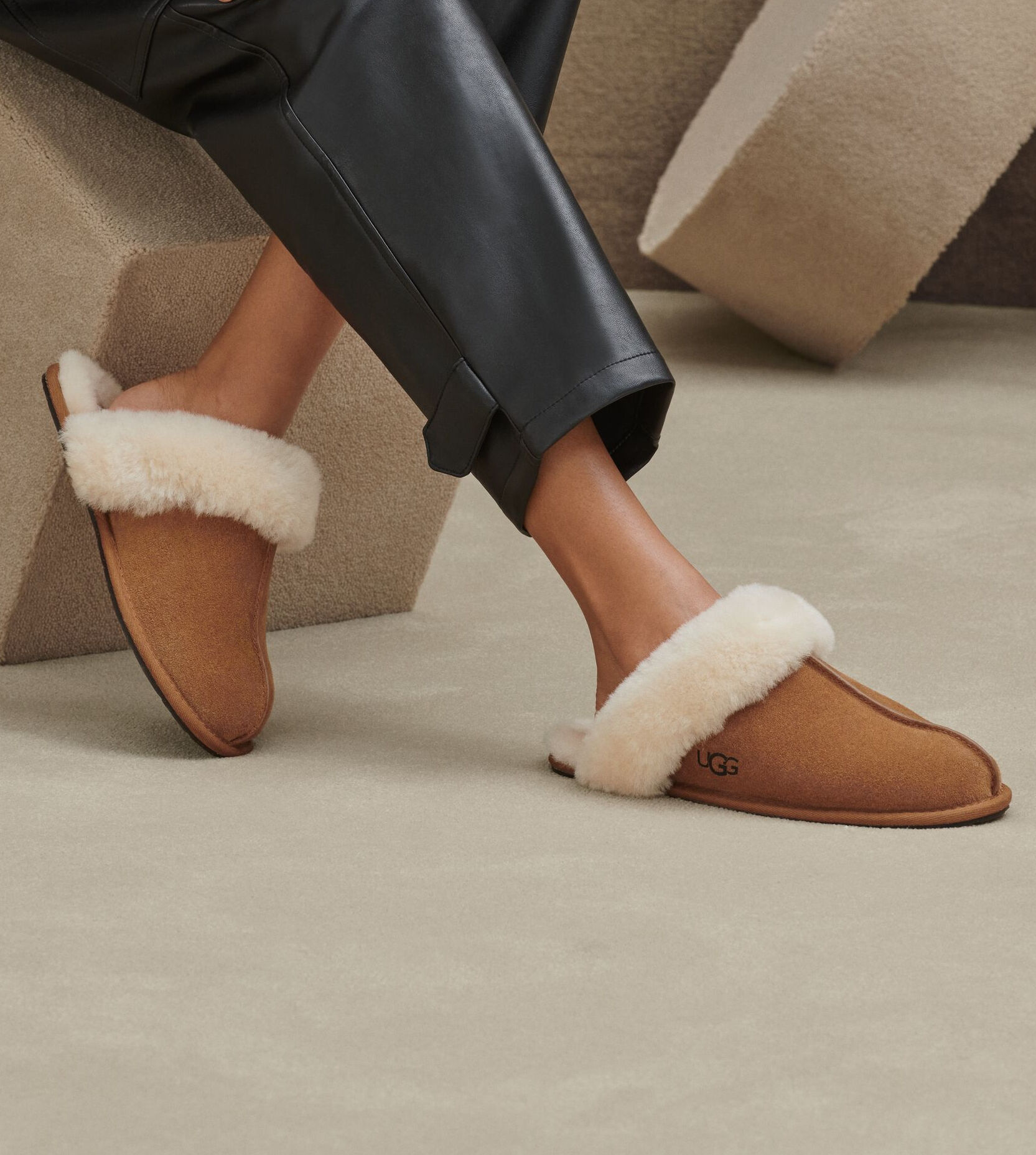 ugg scuffette slippers port