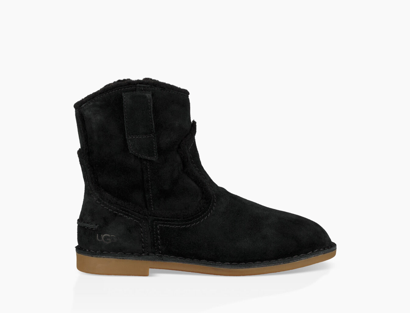 ugg catica western suede booties