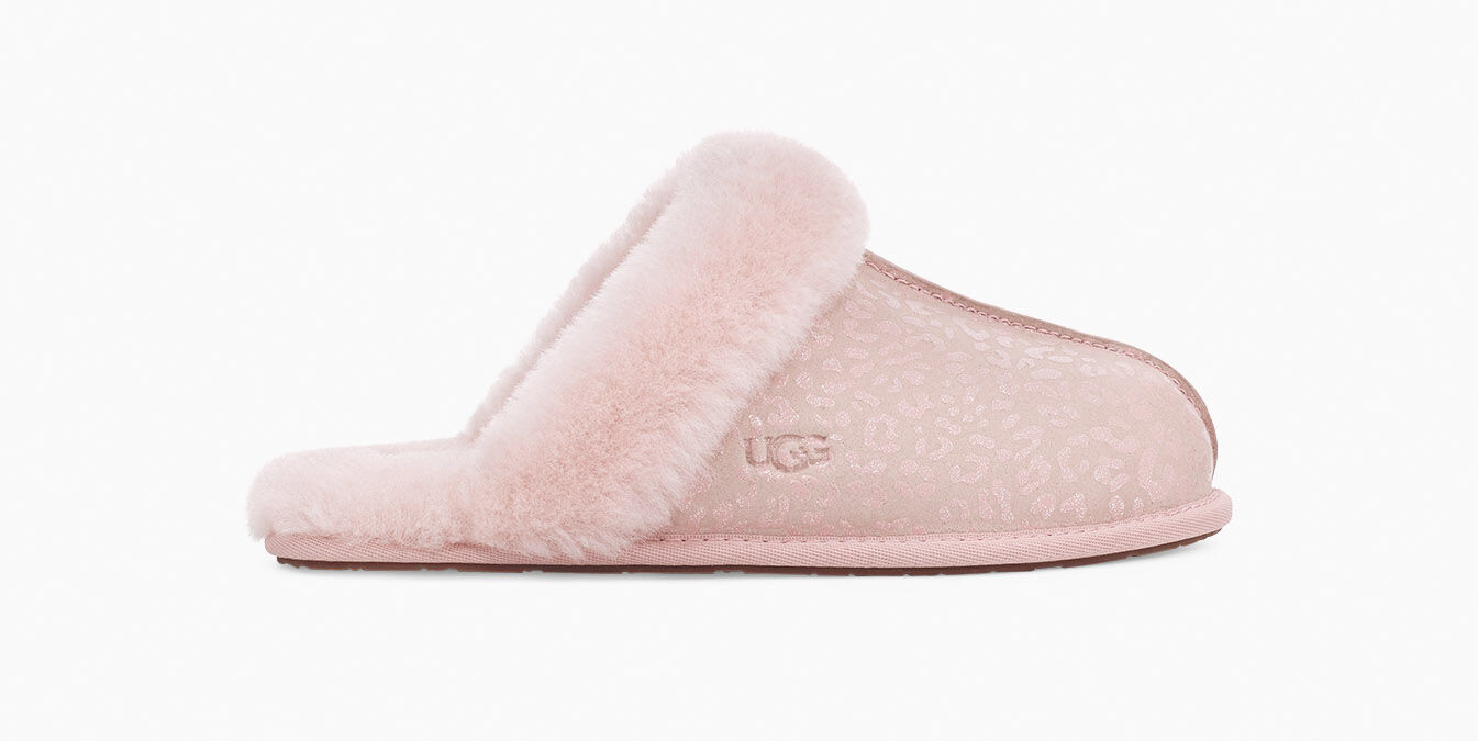 Ugg scuffette leopard slippers on sale
