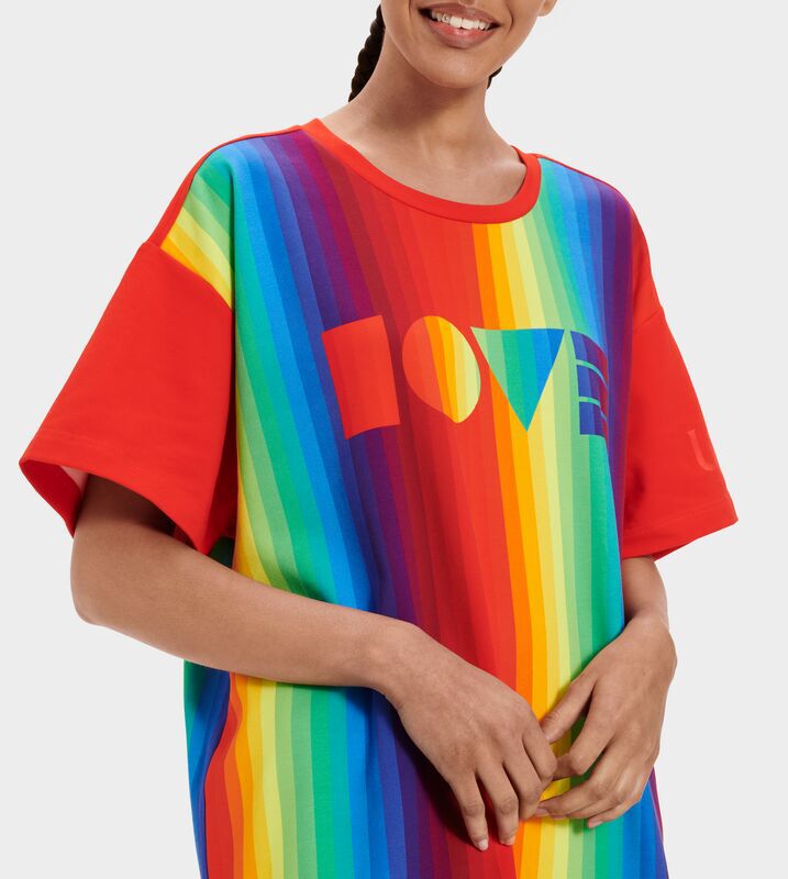 UGG® PRIDE Logo T-Shirt Dress voor 