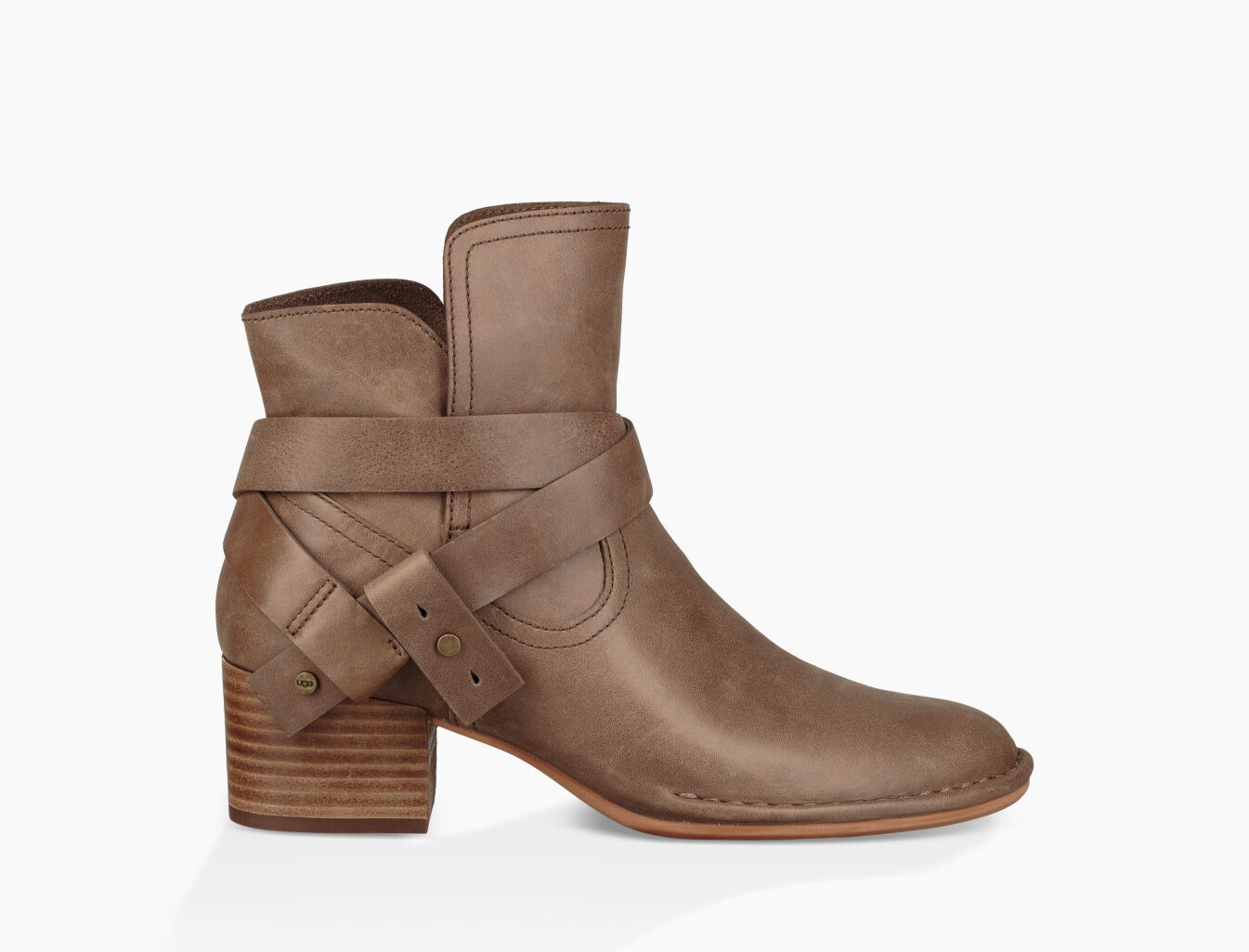 ugg elysian leather bootie