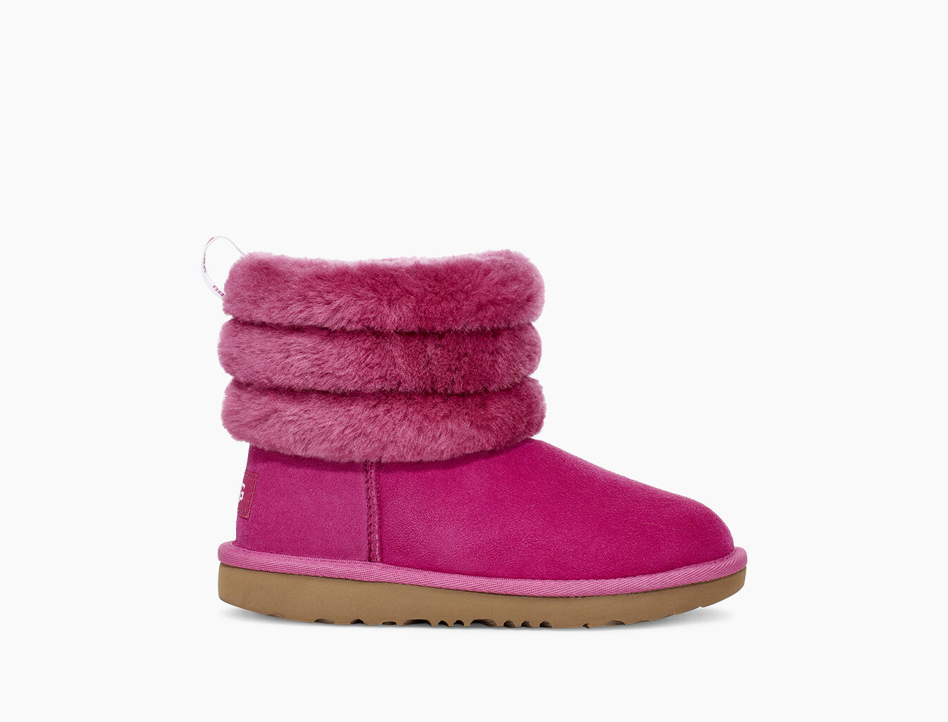 pink fluff mini quilted uggs