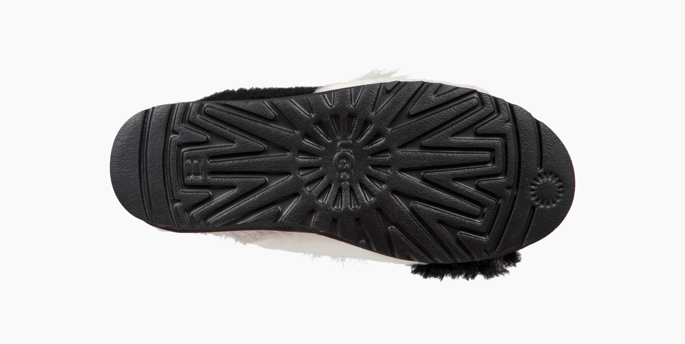 ugg patchwork fluff slide